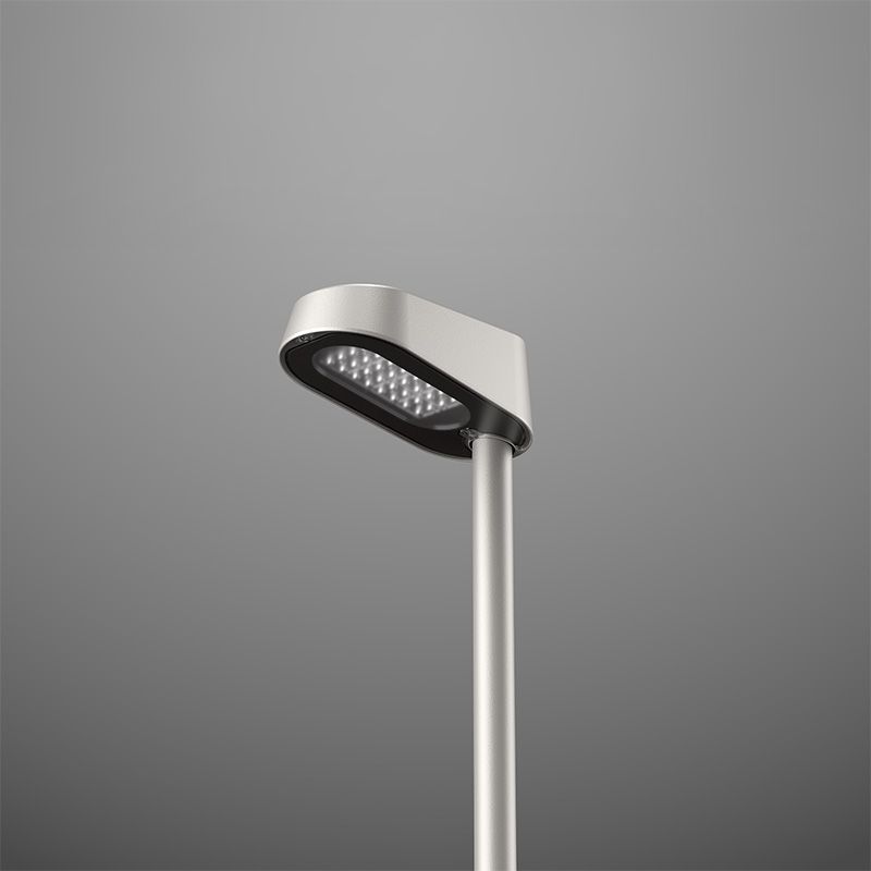 Modern streetlight for efficient illumination of roads, pathways, and urban spaces.