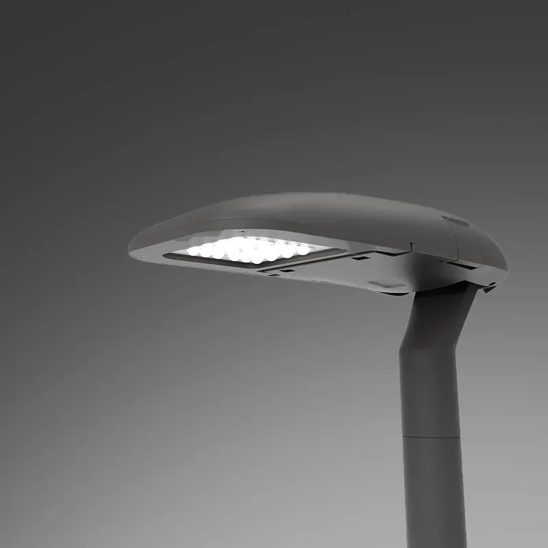 Modern streetlight for efficient illumination of roads, pathways, and urban spaces.