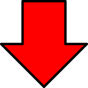Red arrow pointing downwards.