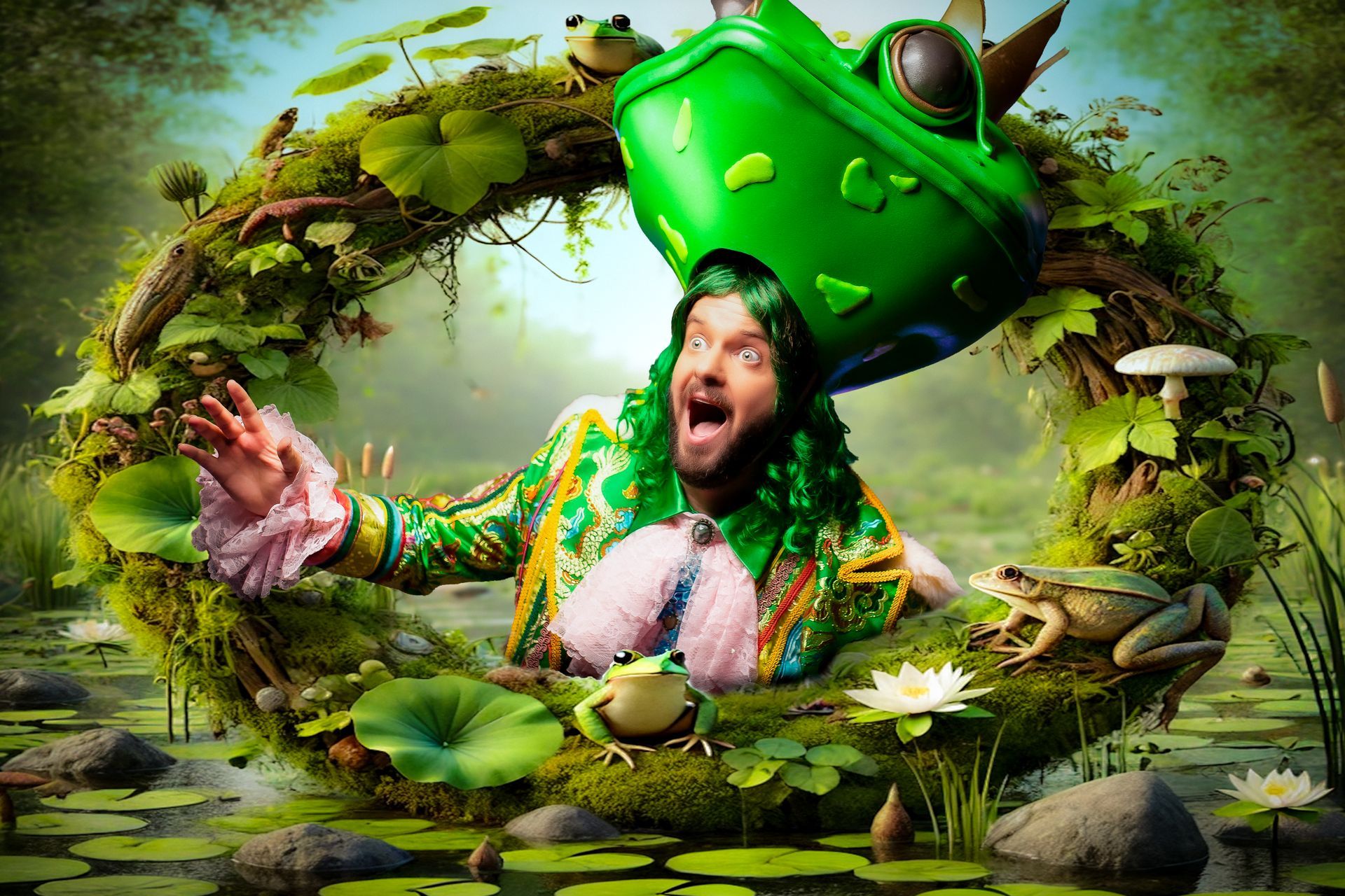 Pepijn als Froggy