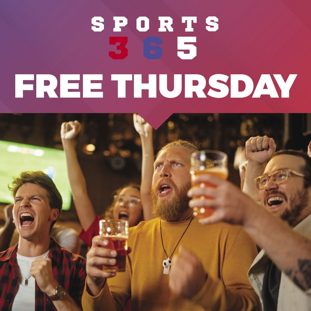 Sports raffles promotion poster showing a cheering crowd beneath bold text