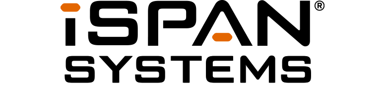 The iSpan Systems logo with orange and black text on a white background.