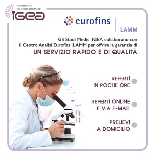Sponsorizzazione Centro Analisi LAMM presso gli Studi Medici Igea ad Altopascio