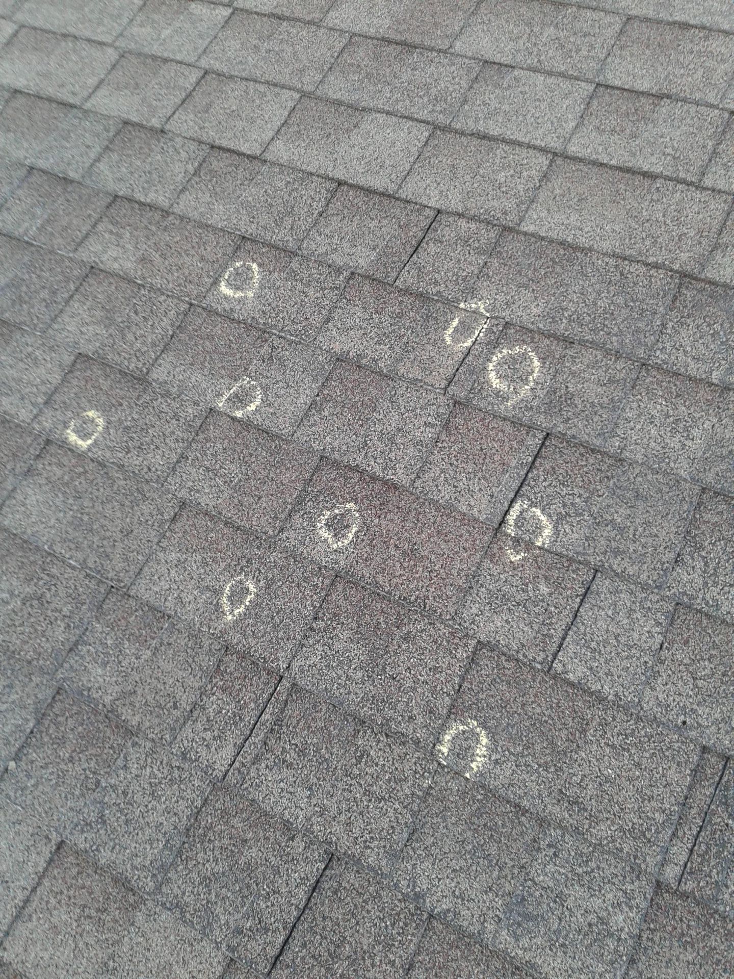 damage roof