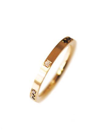 Goldener Ring dünn