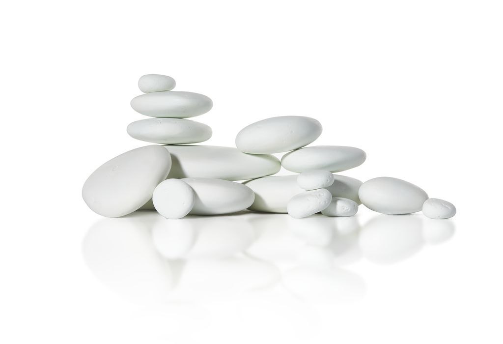 solidified stones
