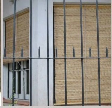 Cortina de totora