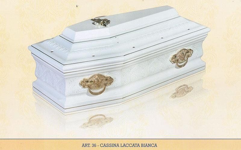 cofano funebre abete