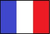Bandiera francese con strisce verticali blu, bianche e rosse