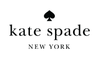 Kate Spade New York logo with a black spade above the brand name