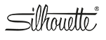 Black Silhouette logo in stylized script on a white background