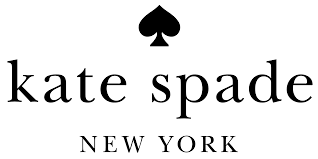 Kate Spade New York logo with black spade icon and text on white background