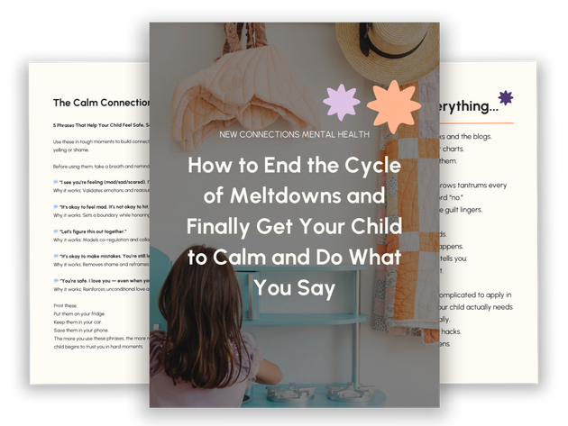 Book cover: “How to End the Cycle of Meltdowns and Finally Get Your Child to Calm and Do What You Say”
