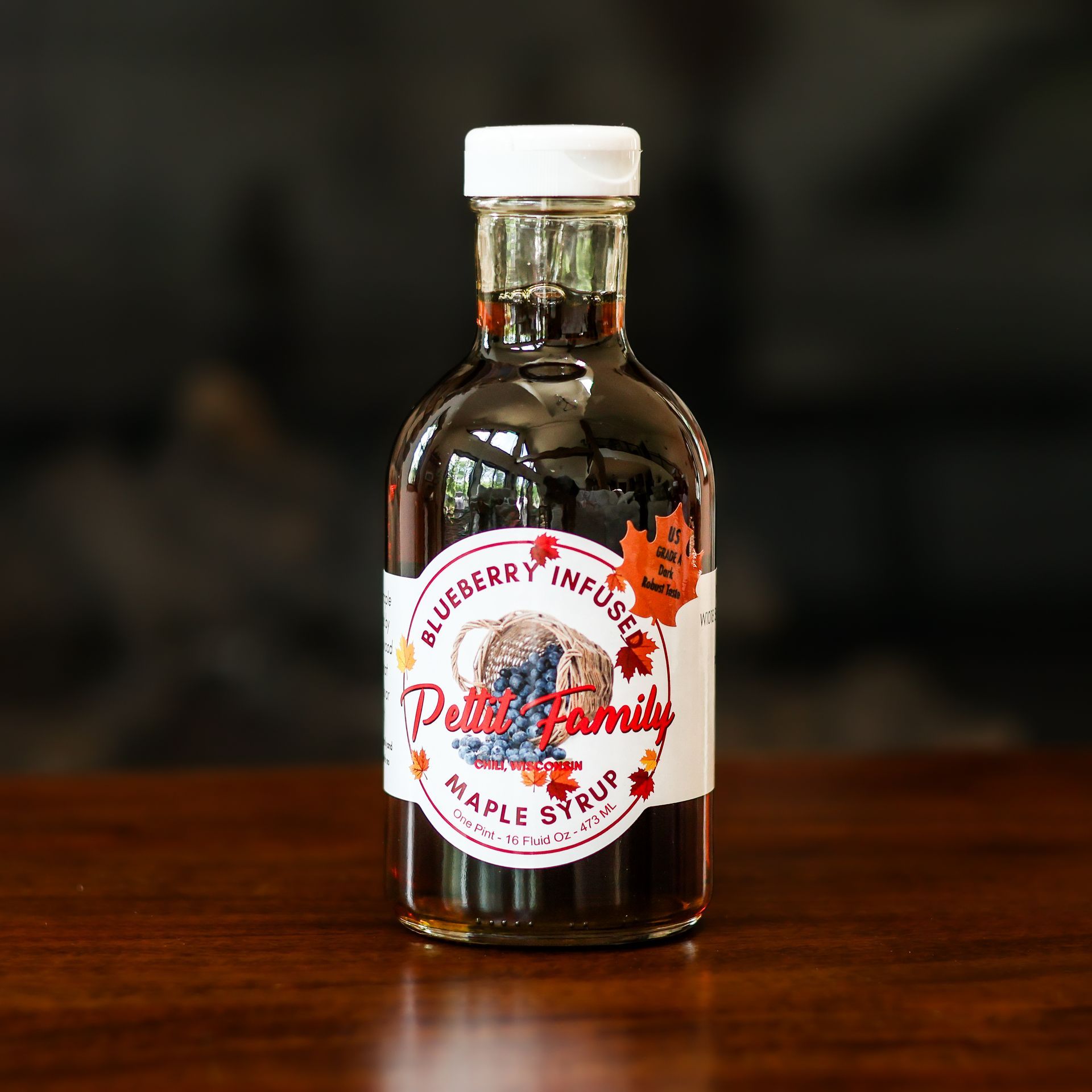 Maple Syrup - Blueberry Infused
