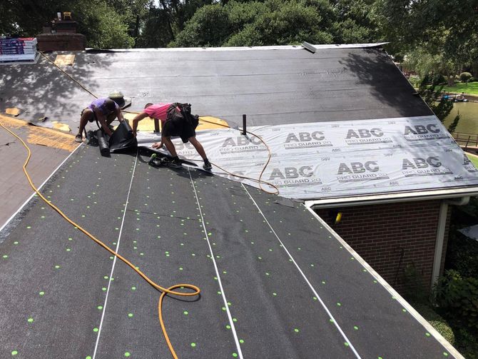 New roof Hampton Va