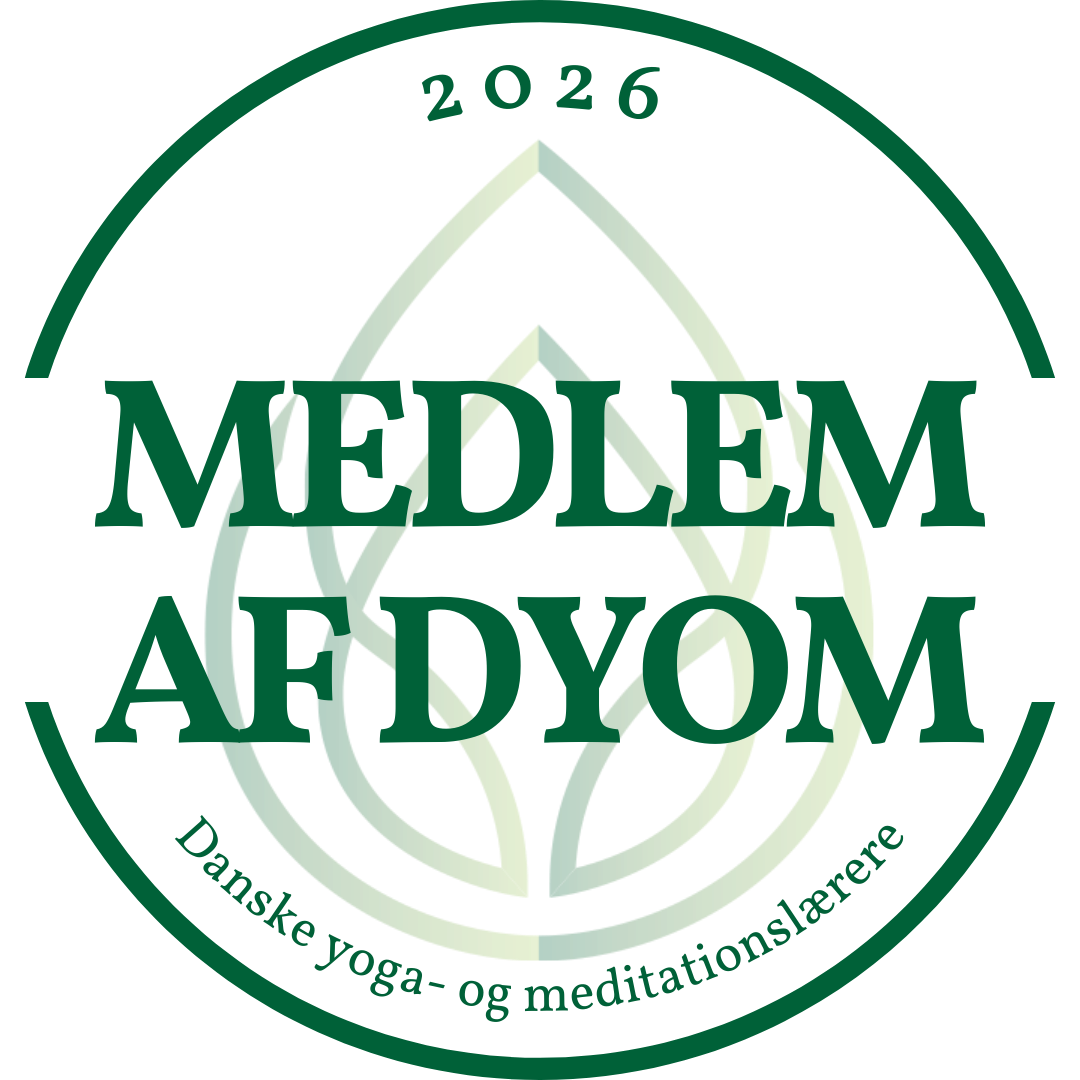 Logoet for DYOM medlemsskab - Danske yoga- og meditationslærere