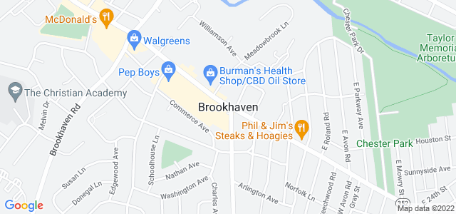 Map of business location