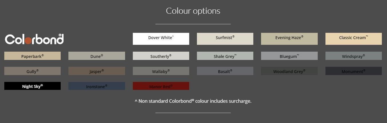 Colorbond Garage Doors Adelaide
