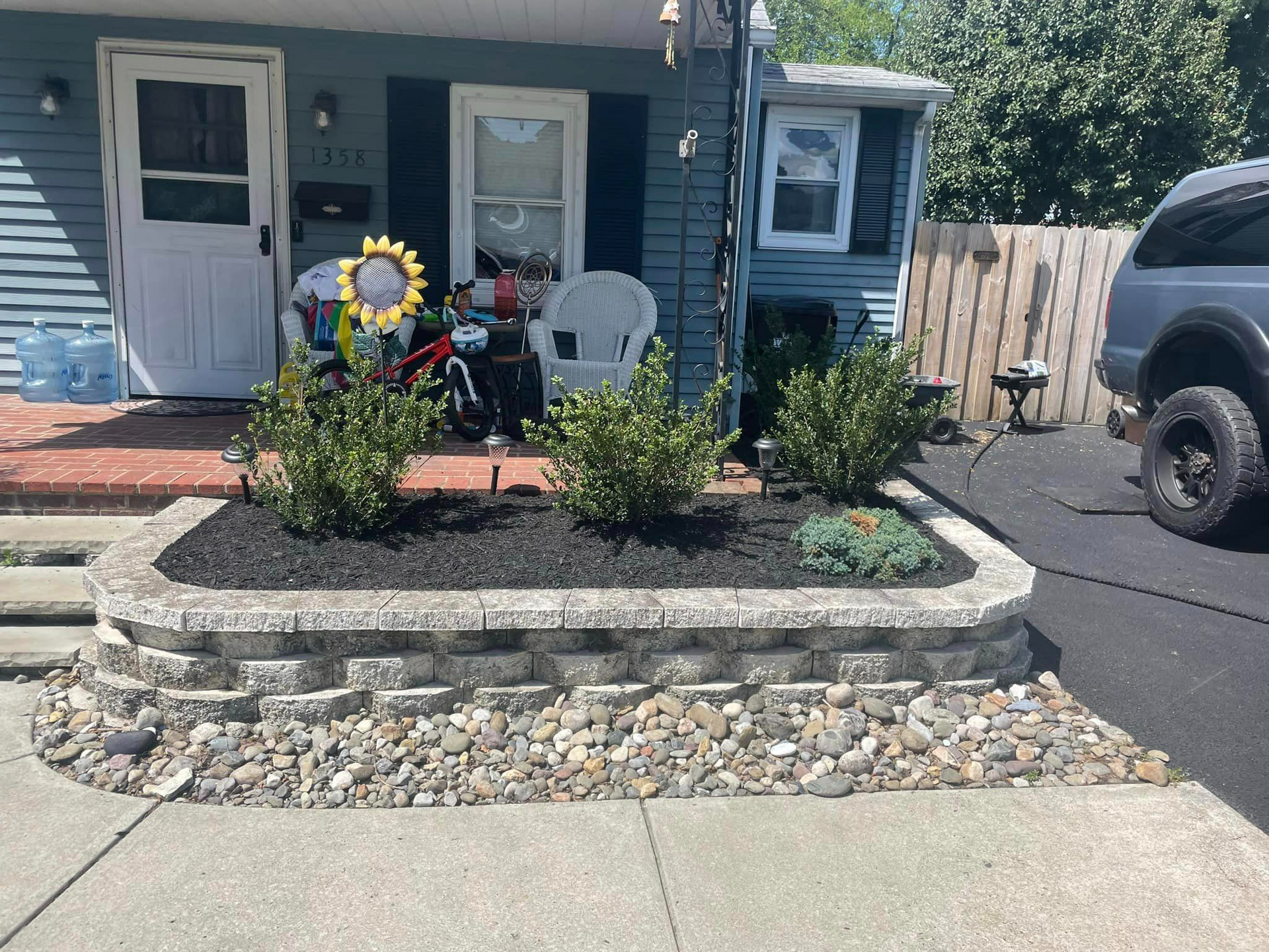 Gravel Road — Bensalem, PA — Munz's Lawn Service & Landscaping