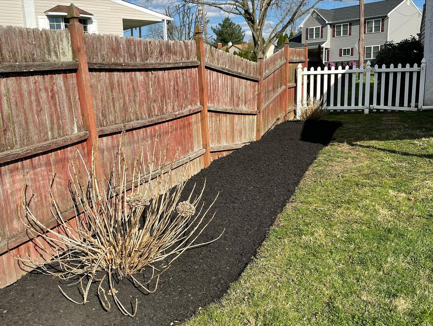 Landscape On Backyard — Bensalem, PA — Munz's Lawn Service & Landscaping