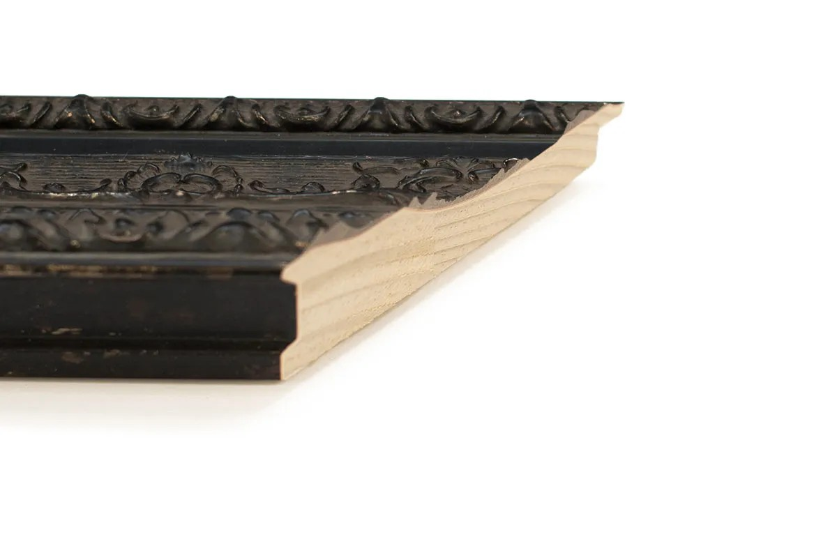 Mirror Renovations 2435 Framed Mirror - Aged Black