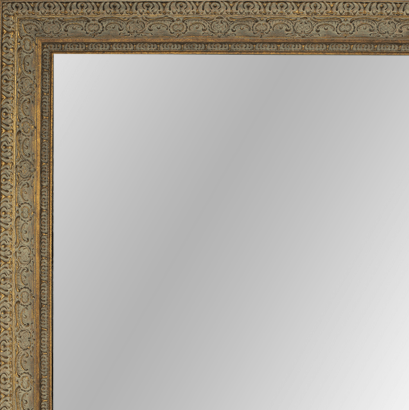 Mirror Renovations 4019 Framed Mirror - Aged Dark Gold