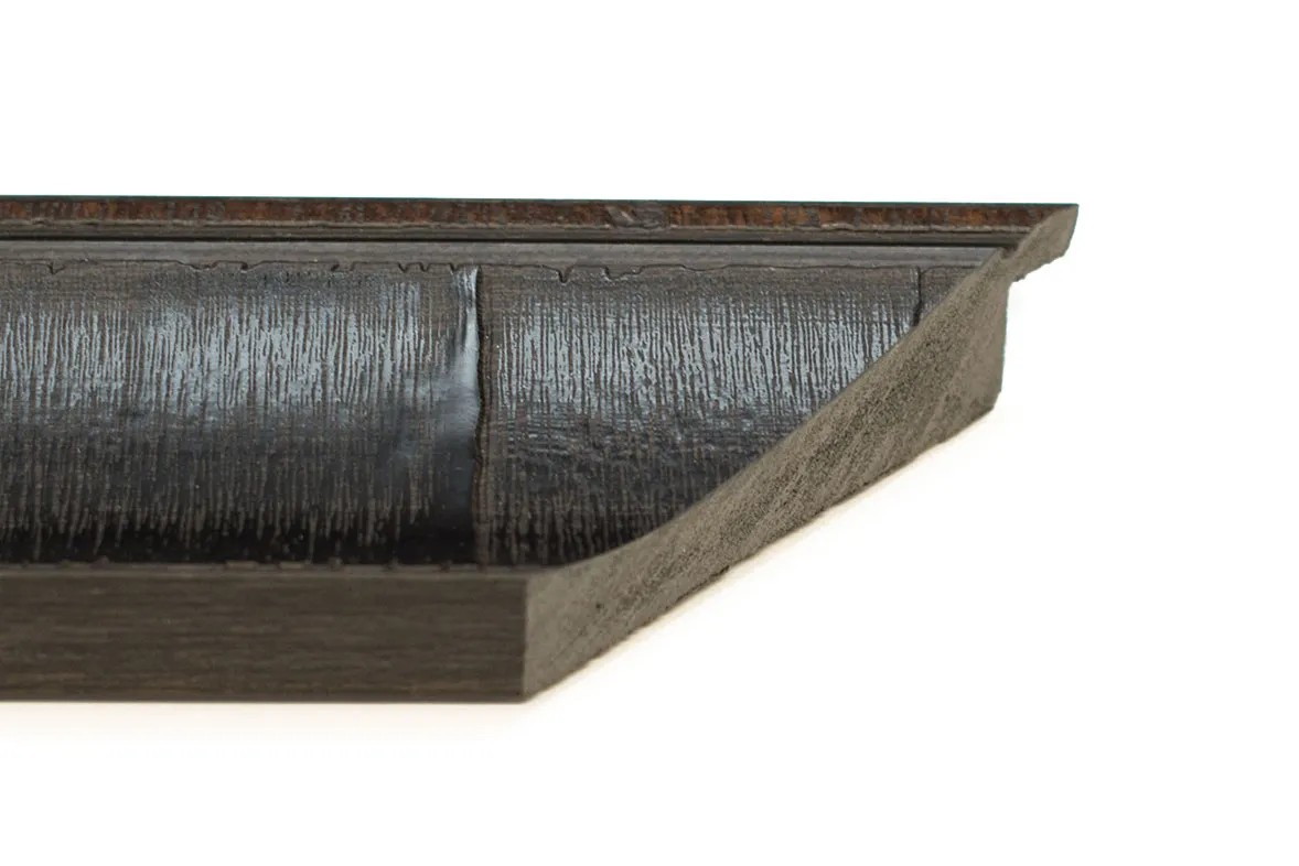Mirror Renovations 4029 Framed Mirror - Dark Brown Burl