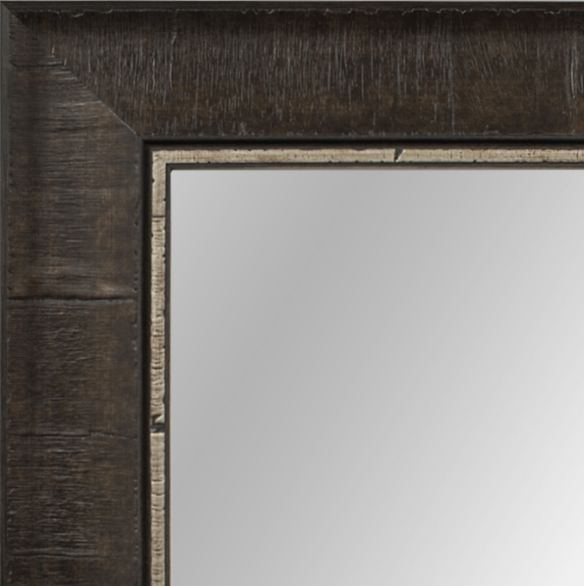 Mirror Renovations 4032 Framed Mirror - Pewter Burl
