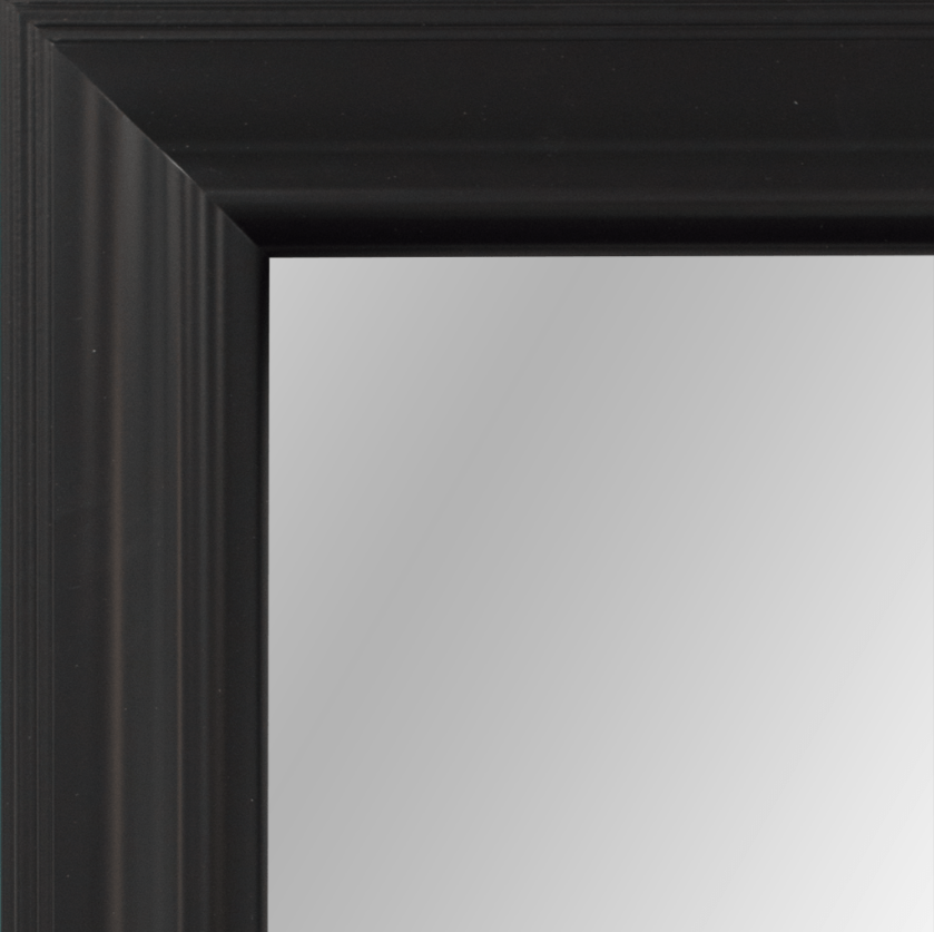 Mirror Renovations 4121 Framed Mirror - Black Satin