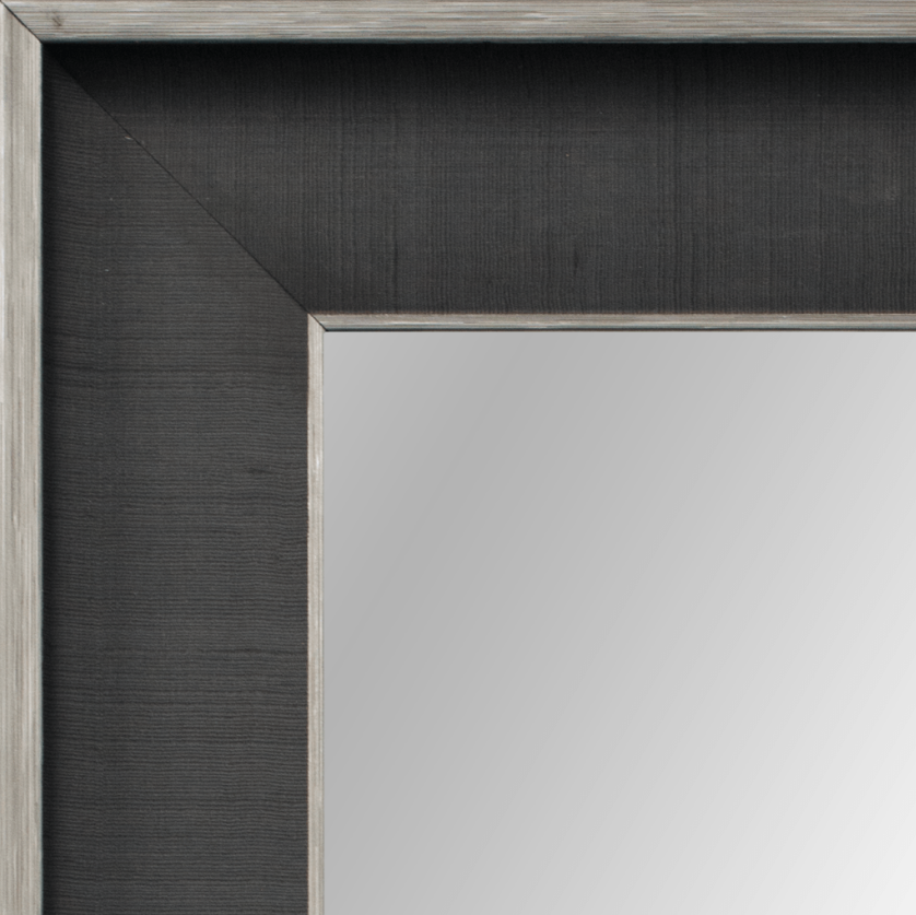 Mirror Renovations 4122 Framed Mirror - Smoke Linen