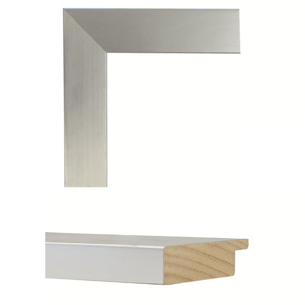 Mirror Renovations 4143 Framed Mirror - Stainless Steel