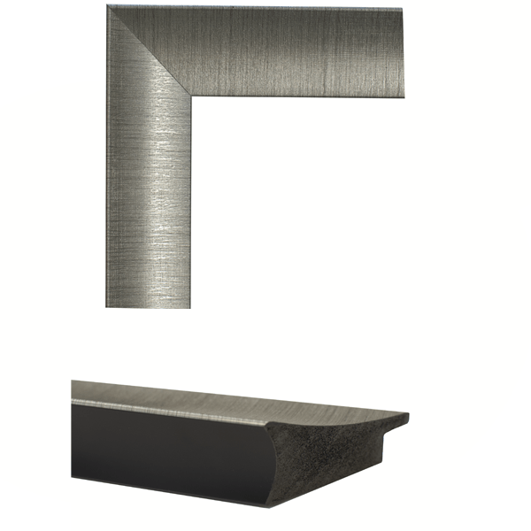 Mirror Renovations 4144 Framed Mirror - Brushed Gunmetal