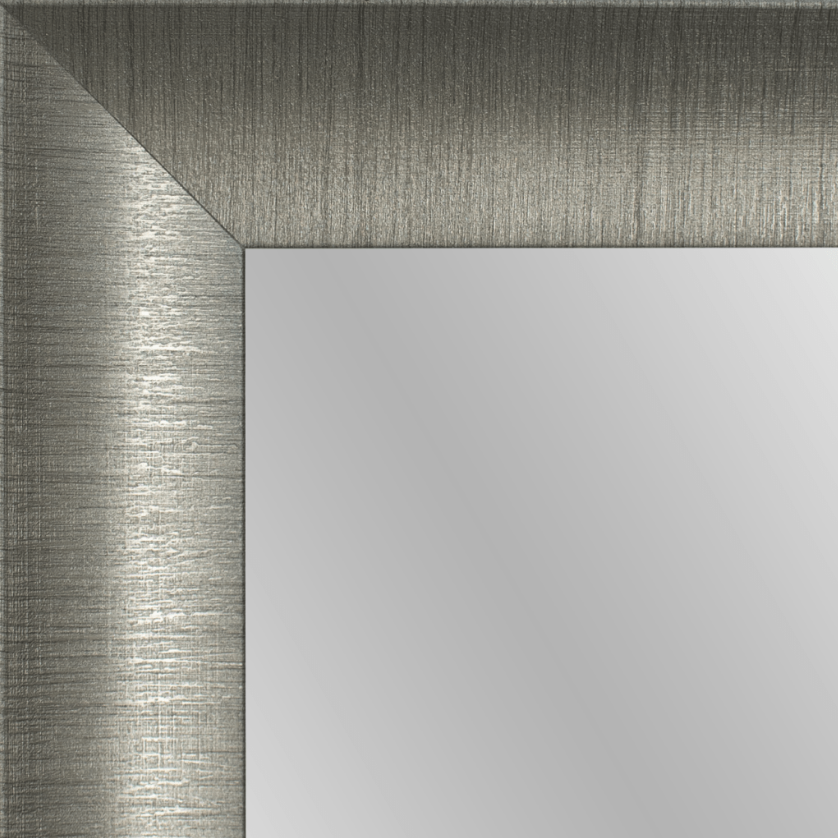 Mirror Renovations 4144 Framed Mirror - Brushed Gunmetal