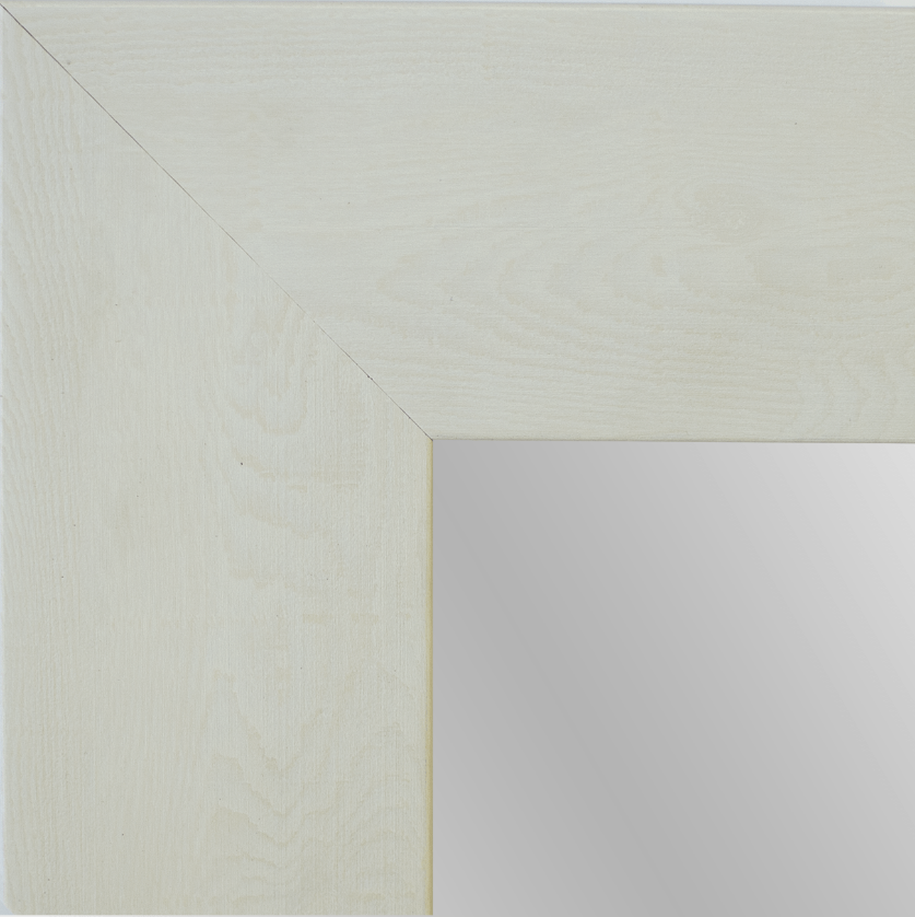Mirror Renovations 4153 Framed Mirror - Rustic White