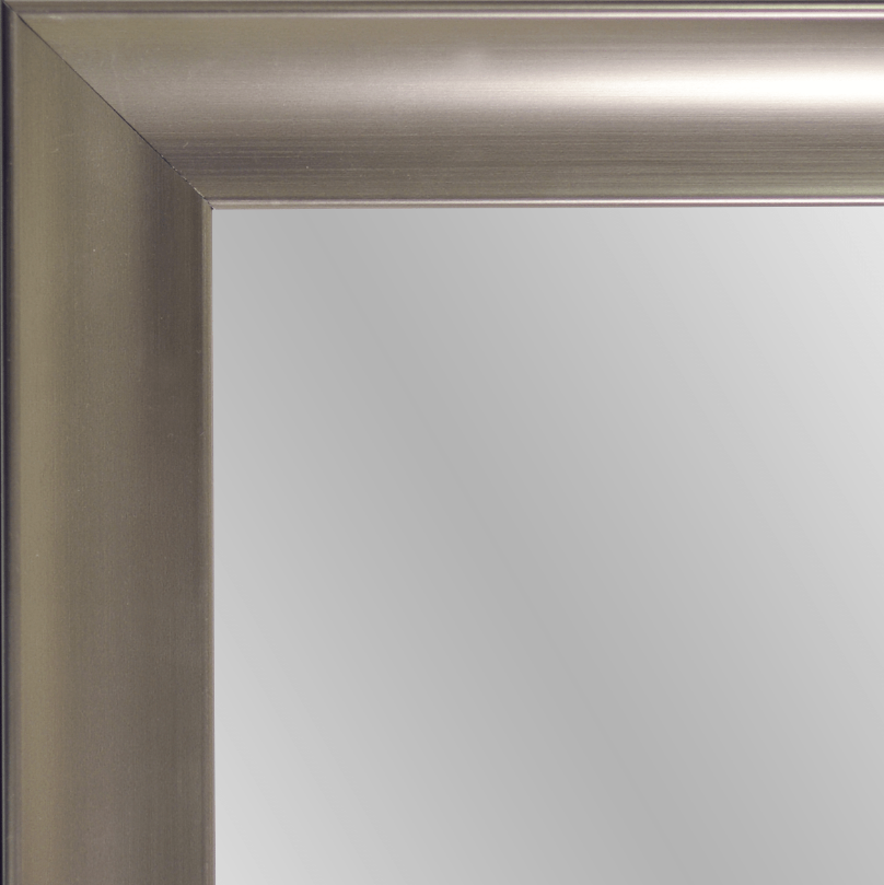 Mirror Renovations 4164 Framed Mirror - Tempo Pewter Scoop