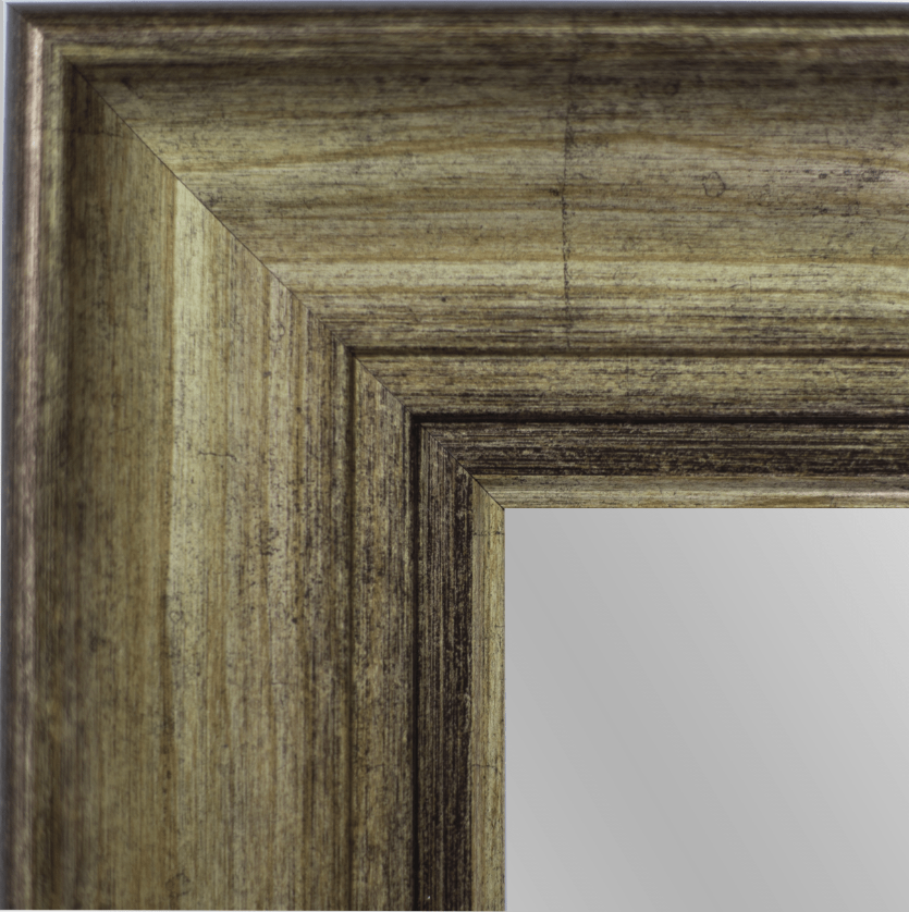 Mirror Renovations 4172 Framed Mirror - Wide Soft Gold