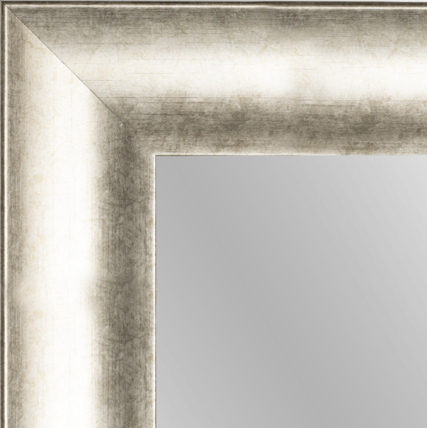 Mirror Renovations 4183 Framed Mirror - Silver with Gold