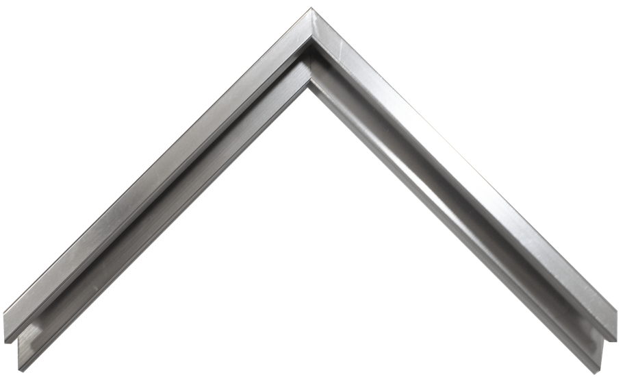 Mirror Renovations 8005 Framed Metal Mirror - Square Smoke