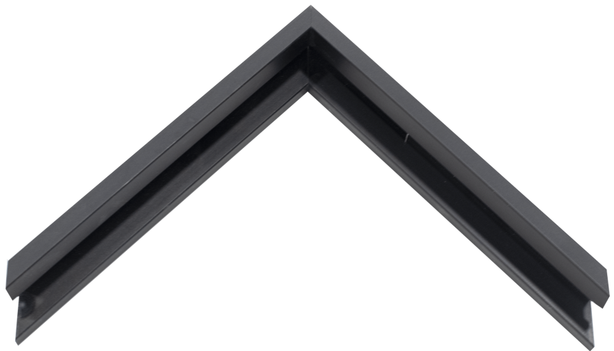 Mirror Renovations 8008 Framed Metal Mirror - Square Matte Black