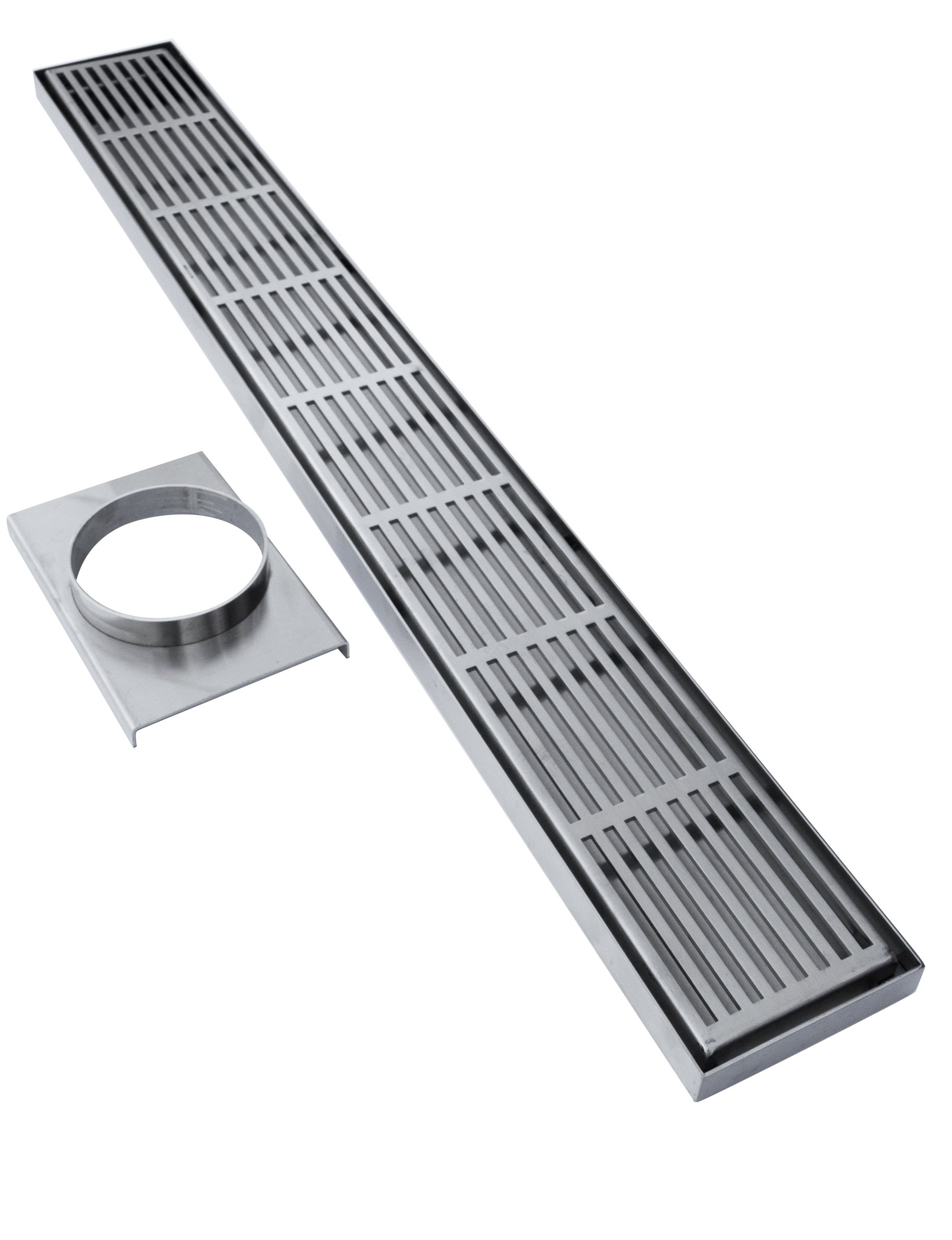 CBFD Long Floor Grates Stainless Steel
