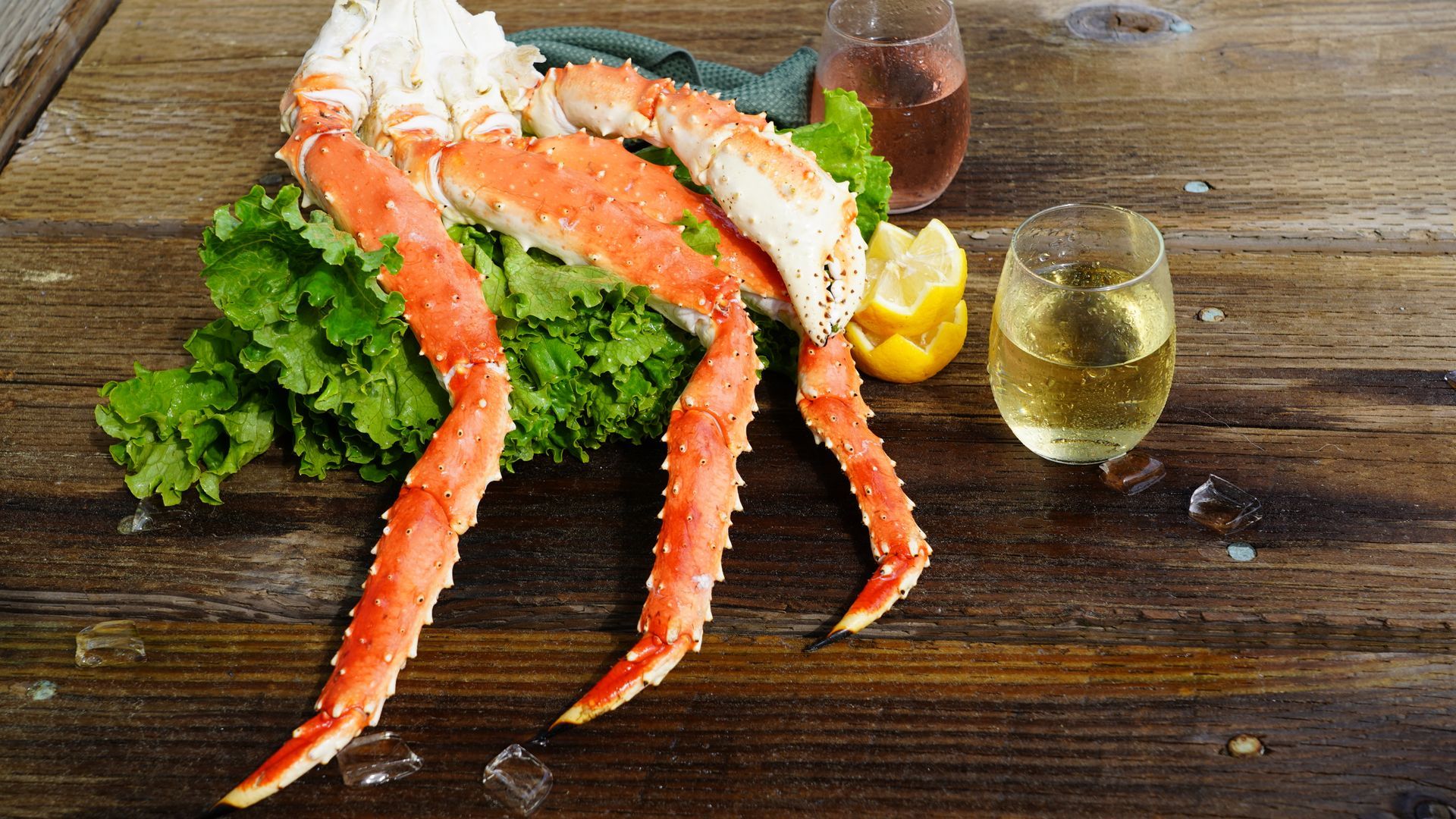 Alaskan Brewing Public House local Alaskan King Crab