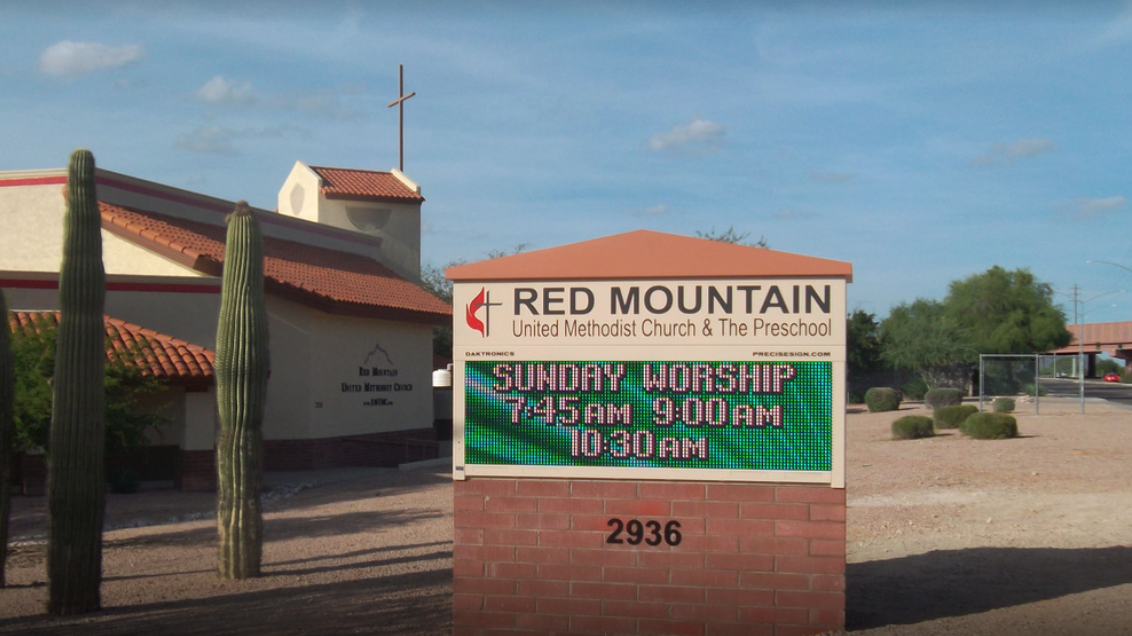 Red Mountain United Methodist Church | Phoenix, AZ | Precise Sign Co