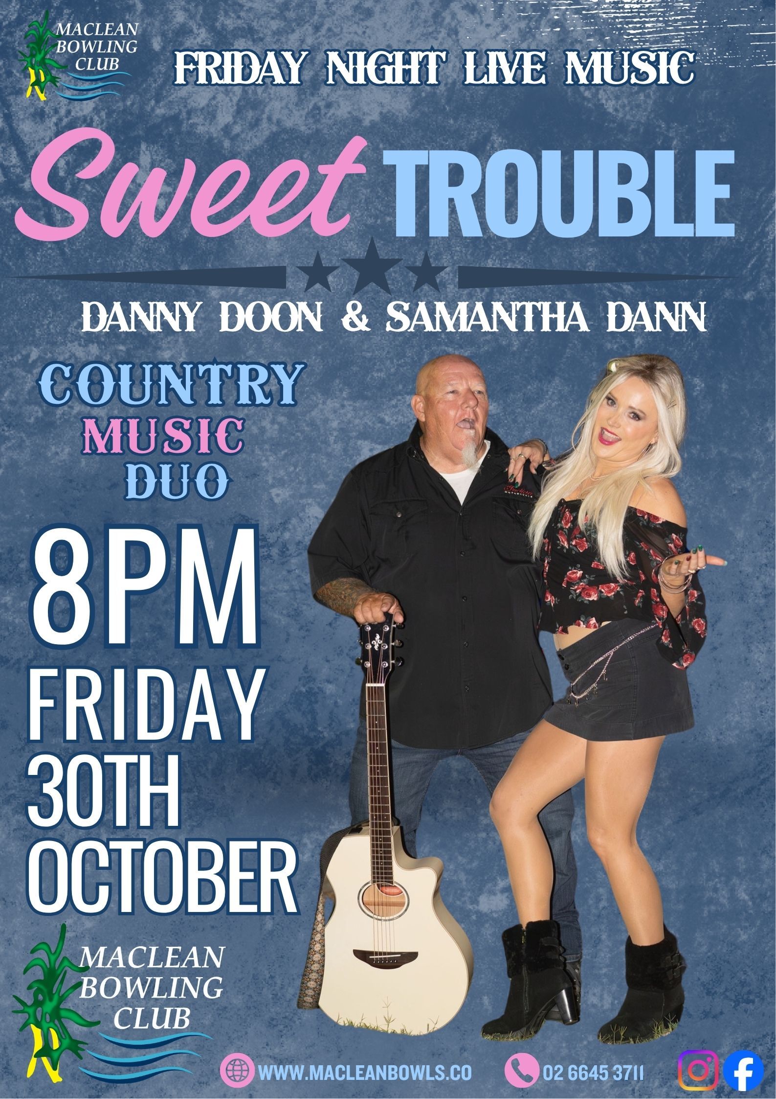 Sweet Trouble Duo Danny Doon Samantha Dunn