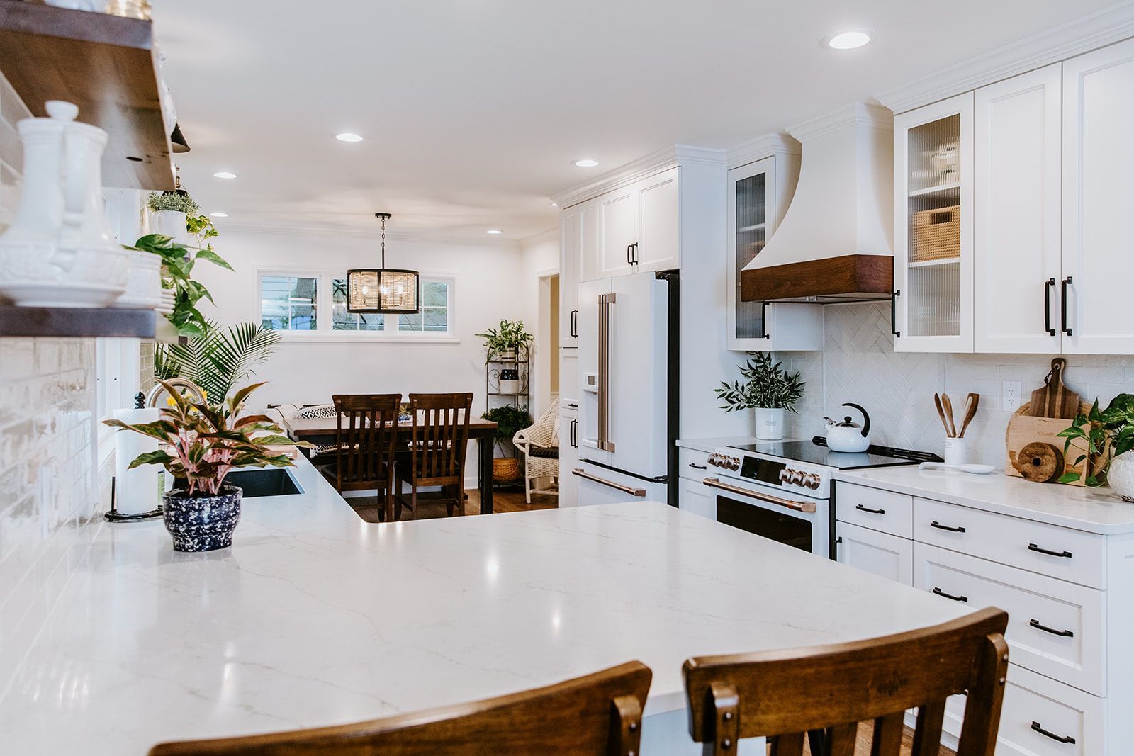 Wide kitchen