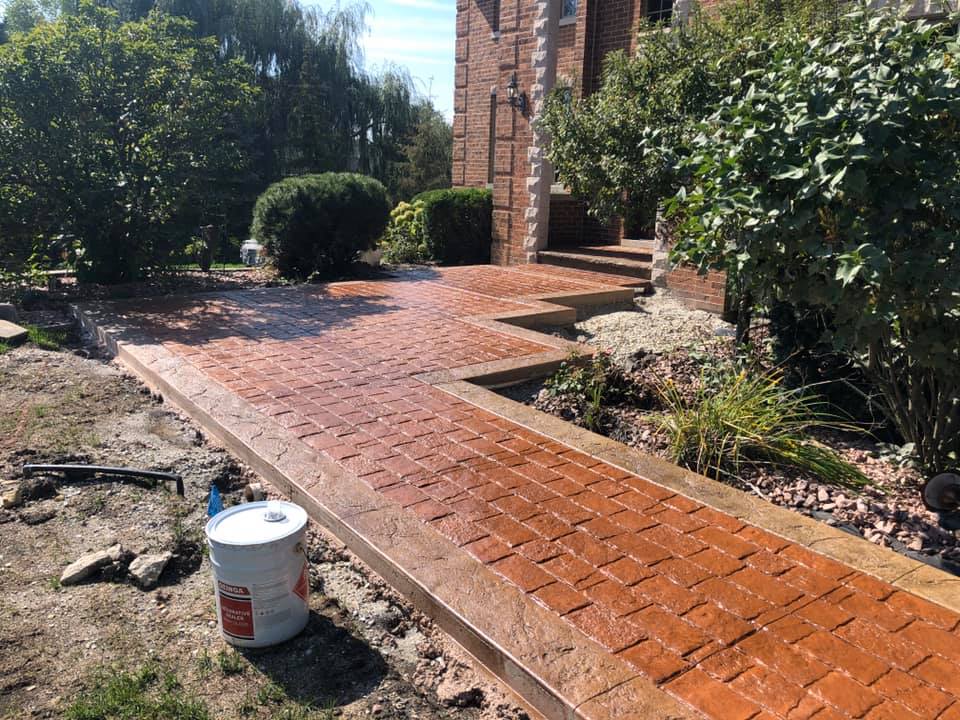 Clean Pathways — Tinley Park, IL — Frazier Residential Concrete