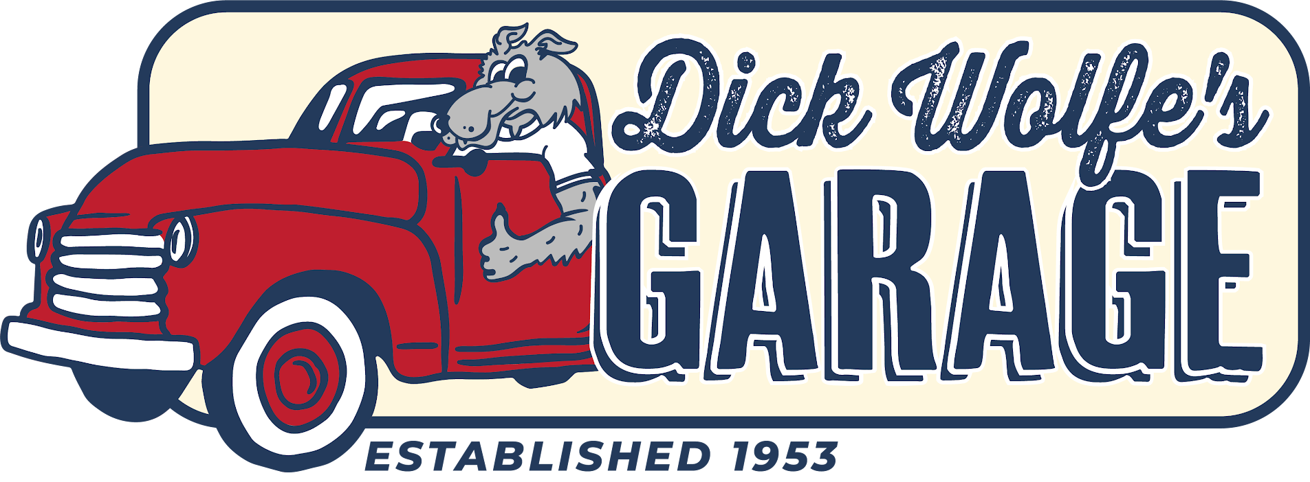 Auto Shop Logo | Dick Wolfe's Garage
