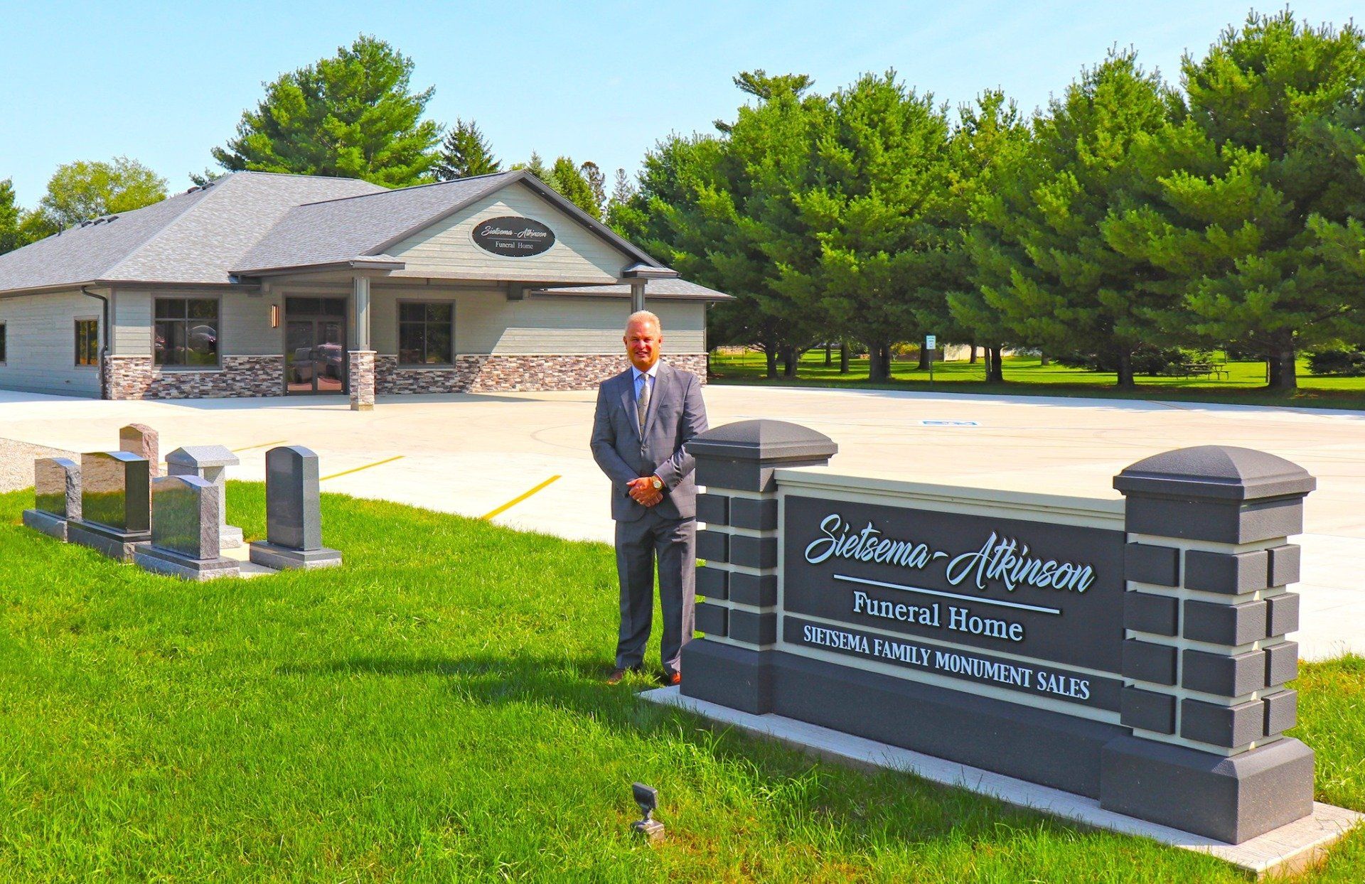 Man Wearing Suit — Hampton, IA — Sietsema Family Monument Sales Man Wearing Suit — Hampton, IA — Sietsema Family Monument Sales