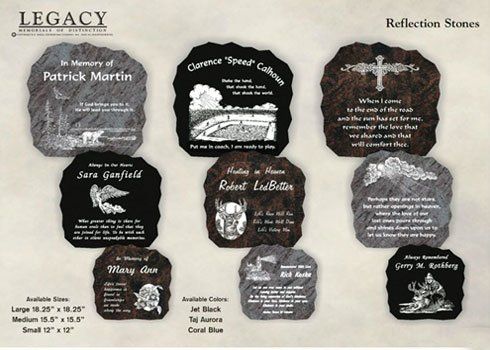 Reflection Stones #4 — Hampton, IA — Sietsema Family Monument Sales