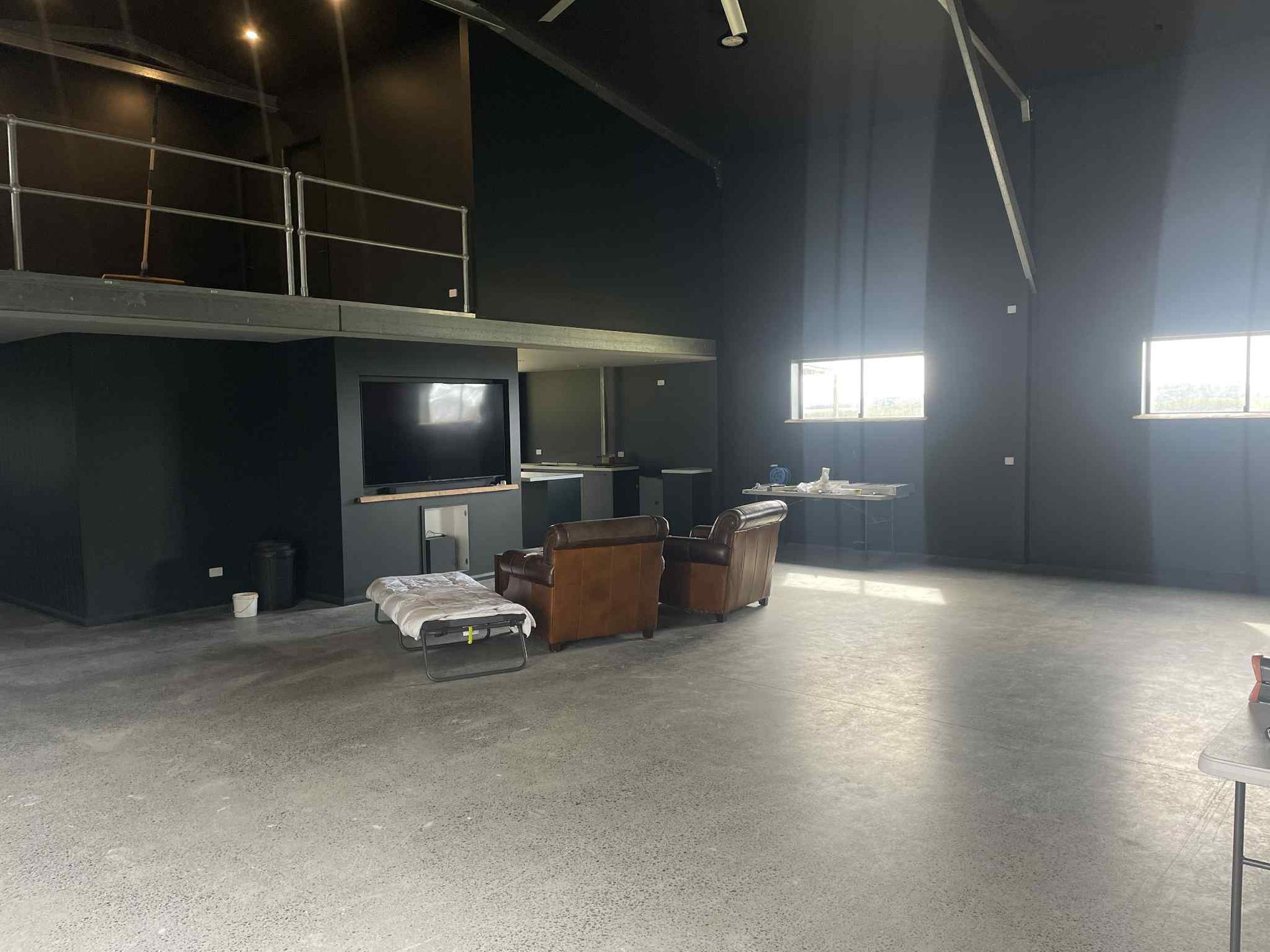 A Room With a Ceiling That is Being Built in a House — Clean Line Plastering in Forster, NSW