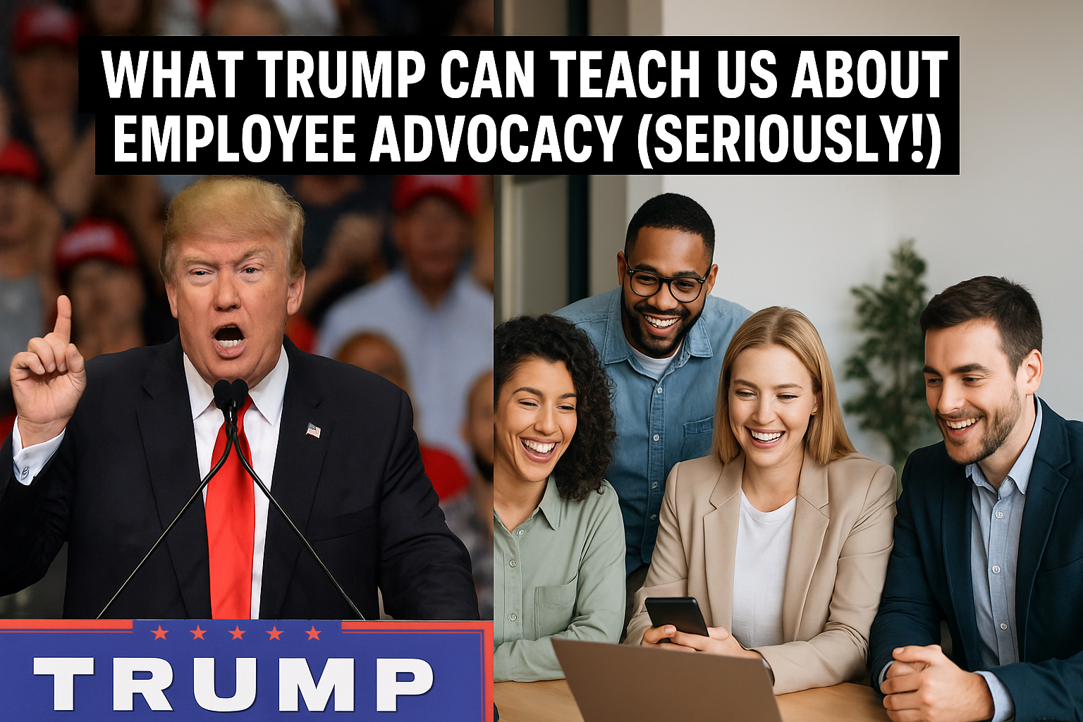 What Trump can teach us about employee advocacy